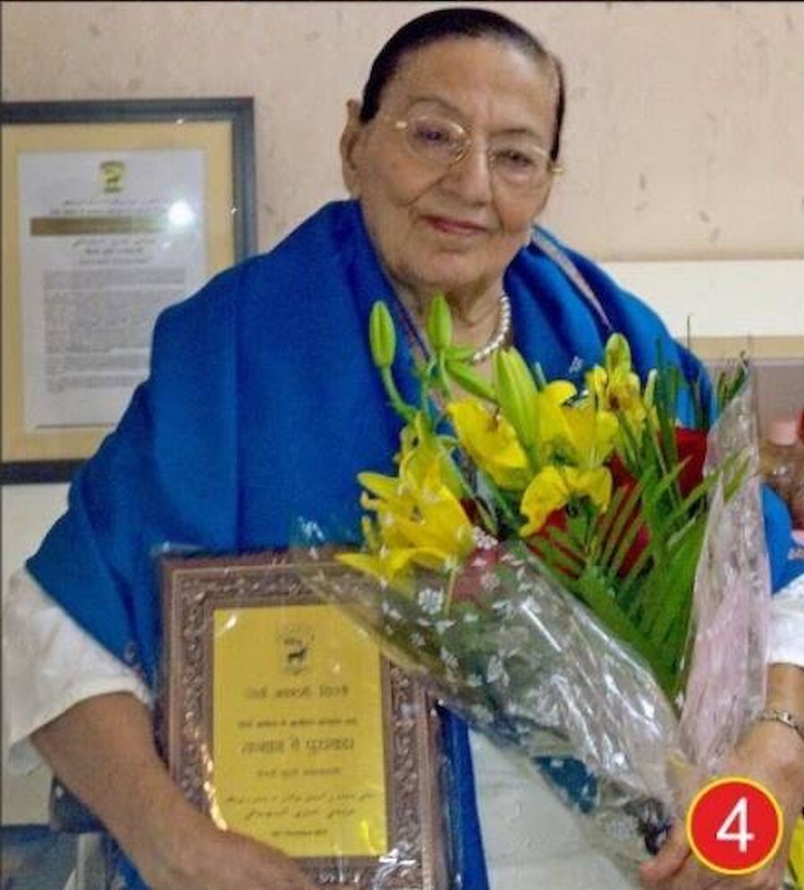 LIFETIME ACHIEVEMENT AWARD-DELHI SAHITYA AKADEMI 2011-SUNDRI